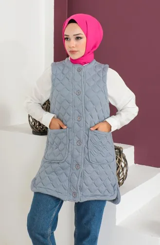 Taschensteppweste 23K8850-05 Grau 23K8850-05