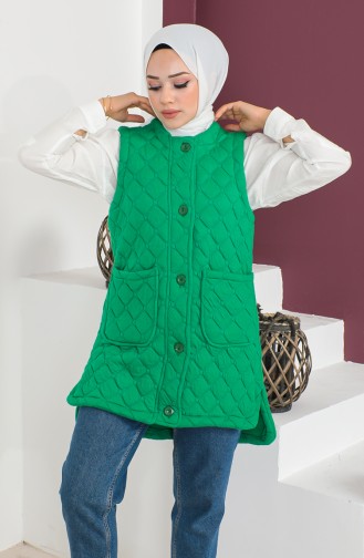 Taschensteppweste 23K8850-06 Grün 23K8850-06