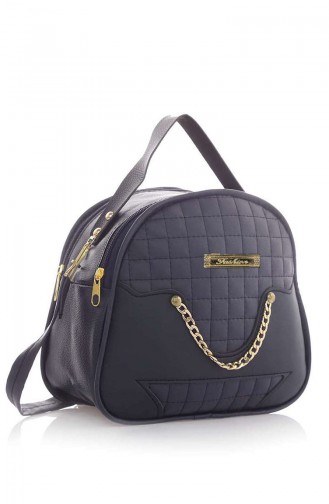 Navy Blue Shoulder Bag 28Z-02