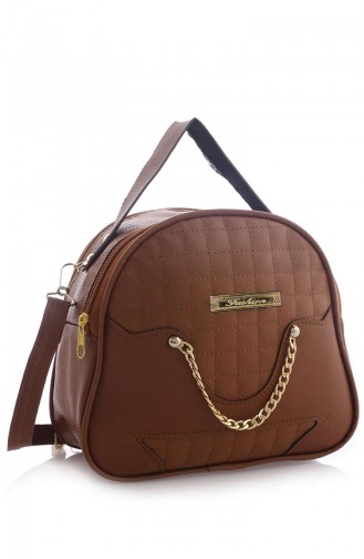 Tobacco Brown Shoulder Bag 28Z-03