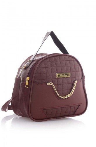 Stilgo Women`s Shoulder Bag MST28Z-06 Claret Red 28Z-06