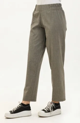 Pantalon Taille Elastique 1983L-05 Vert Armée 1983L-05