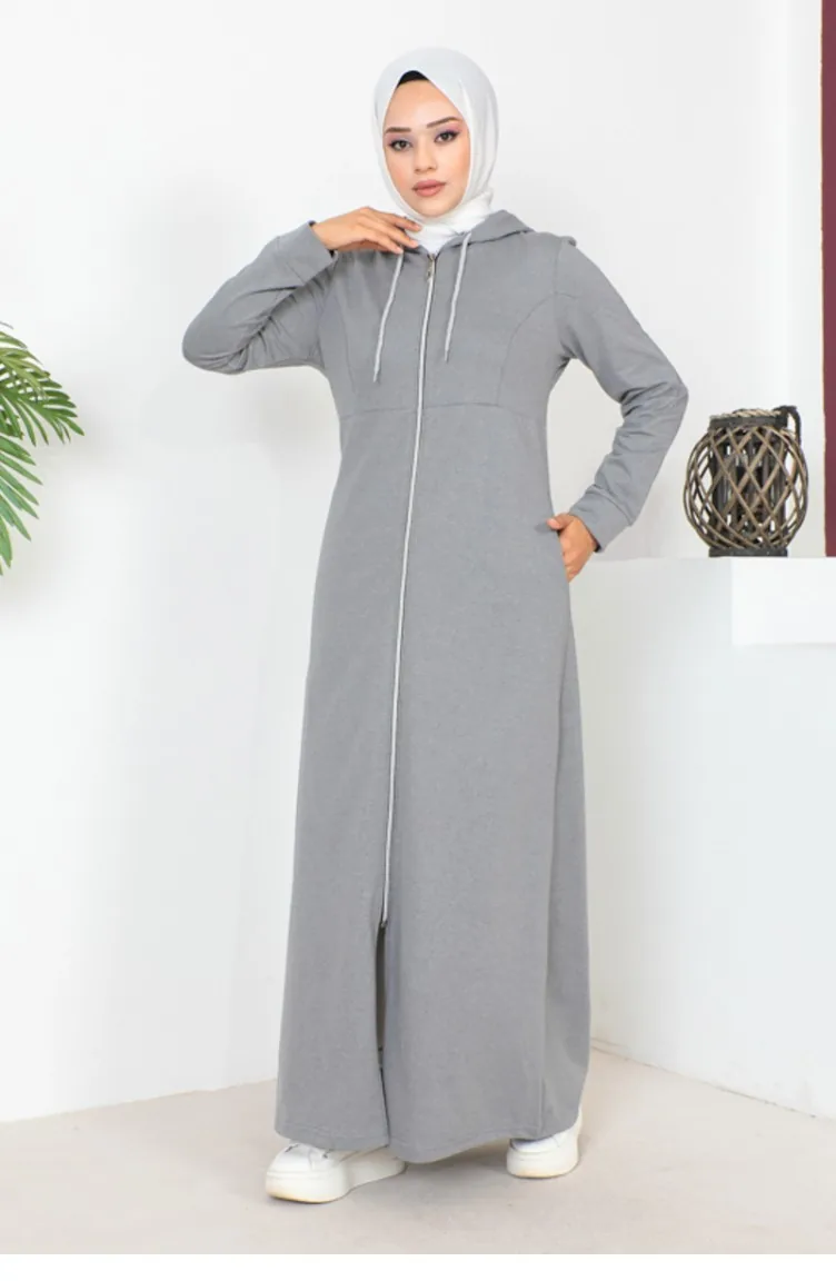 Hijab Abaya Grau 2063MG.GRI