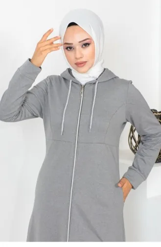 Hijab Abaya Grau 2063MG.GRI
