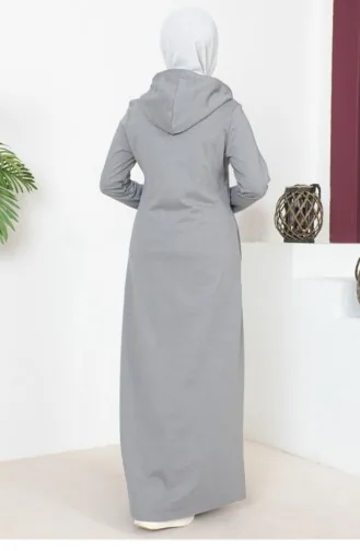 Hijab Abaya Grau 2063MG.GRI