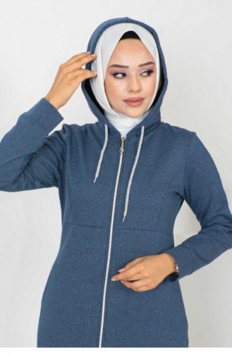 الحجاب عباية نيلي 2063MG.ING