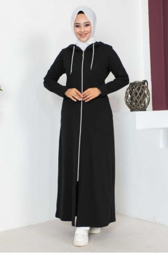 Hijab Abaya Zwart 2063MG.SYH