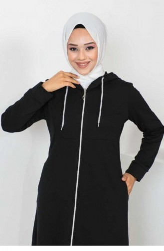 Hijab Abaya Zwart 2063MG.SYH