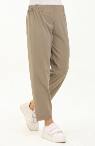 Broek Met Elastische Taille 2034A-05 Mink 2034A-05