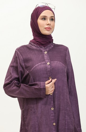 Şile Doek Authentic Abaya 8590-05 Paars 8590-05