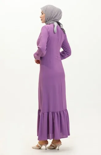 Robe à Volants En Tissu Aerobin 1006-07 Lilas 1006-07