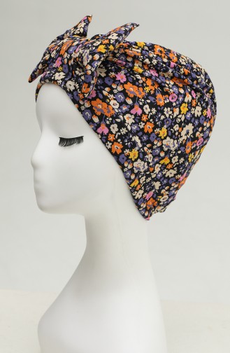 Bonnet Enfant Coton Peigné 1249-01 Rose Orange 1249-01