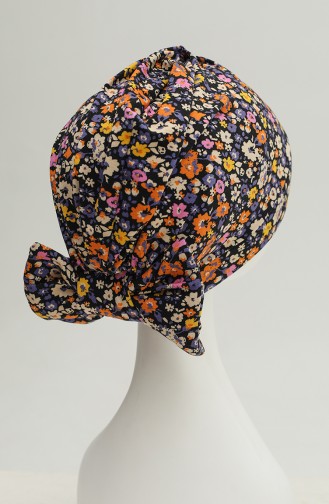 Bonnet Enfant Coton Peigné 1249-01 Rose Orange 1249-01