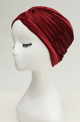 Bonnet Velours 0038-11 Cerise 0038-11