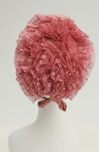 Bonnet a Froufrous 7001-21 Rose Pâle 7001-21