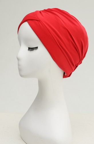 Bonnet de Bain Croisé 0018-22 Rouge 0018-22