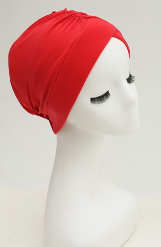 Bonnet de Bain Croisé 0018-22 Rouge 0018-22