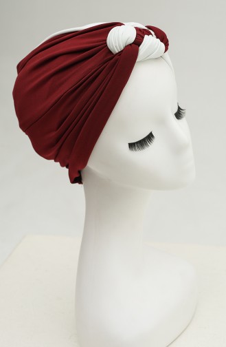 Claret Red Ready to Wear Turban 9022-05