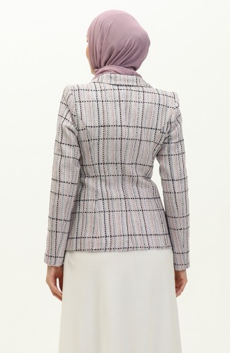 Tweed Crop Jacket 3004-01 Lilac 3004-01