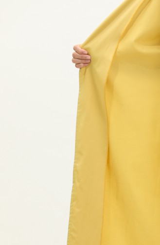 Cape Met Brede Kraag En Riem 0162-01 Geel 0162-01