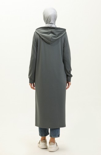  Hooded Long Sports Cape 232330-01 Smoke Colored 232330-01