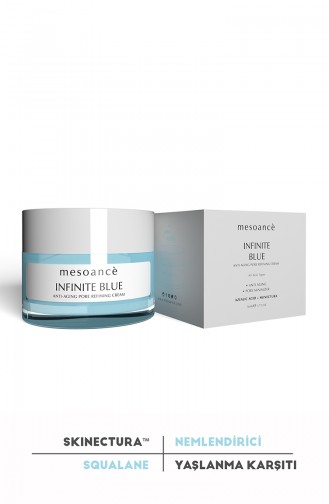 Nemlendirici Yüz Kremi Cilt Tonu Eşitleyici Aydınlatıcı Tüm Cilt Tipleri Infinite Blue 50ml