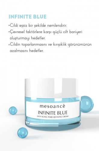 Moisturizing Face Cream Skin Tone Equalizer Brightening All Skin Types Infinite Blue 50ml 0824875