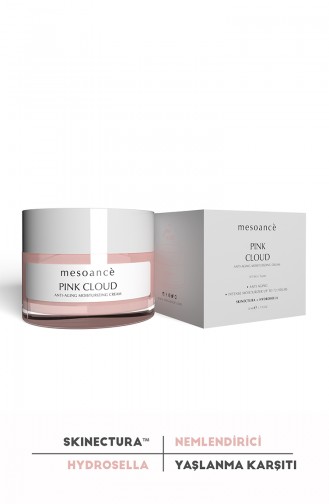 Nemlendirici Yüz Kremi Vegan Tüm Cilt Tipleri 50 ml Pink Cloud