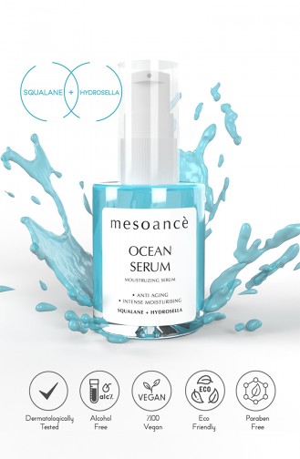 Cilt Serumu Nemlendirici Bariyer Onarıcı Yenileyici Serum Ocean Moisturizing 30ml