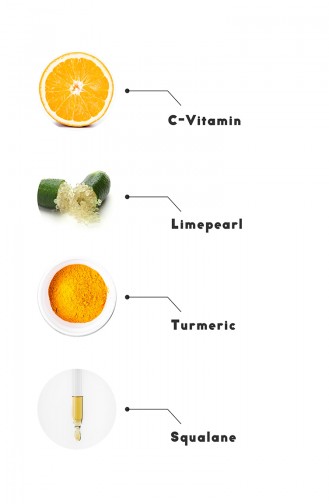 Sérum Cutané Antioxydant éclaircissant à La Vitamine C Et Au Curcuma 30 Ml 0824943