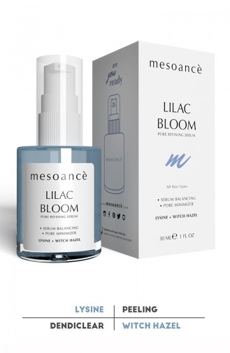 Hautserum Porenstraffung – Anti-Mitesser-Serum Lilac Bloom Porenverfeinerung 30 Ml 0824998