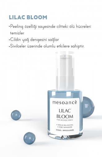 Skin Serum Pore Firming - Anti-blackhead Serum Lilac Bloom Pore Refining 30 ml 0824998