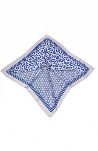 وشاح رايون بطباعة رقمية Dsn 24 أزرق داكن Rayon24 002 4080