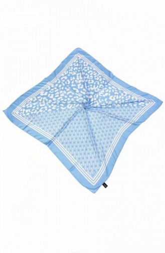 Rayon-Digitaldruck-Schal Dsn 24 Blau Rayon24 064 4081