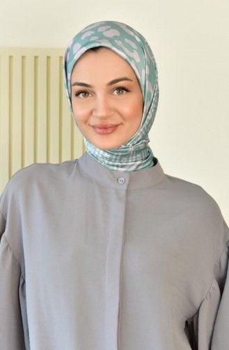 وشاح رايون بطباعة رقمية Dsn 24 Mint Rayon24 029 4082