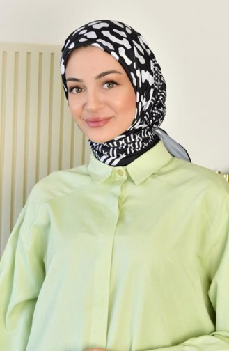 وشاح رايون للطباعة الرقمية DSN 24 أسود Rayon24 001 4083