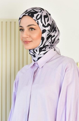 Rayon Alvin Desenli Eşarp Dsn 23 Bej Rayondsn23 005