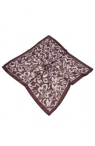 Rayon Alvin Desenli Eşarp Dsn 23 Kahve Rayondsn23 009