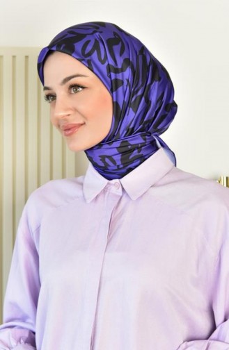 Rayon Alvin Desenli Eşarp Dsn 23 Mor Rayondsn23 028