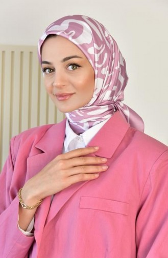 وشاح منقوش رايون ألفين DSN 23 بودرة Rayondsn23 010 4119