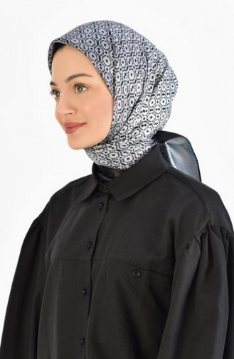 Siyah Beyaz Eşarp Serisi D 13 Sıyahbeyazesarp D 13