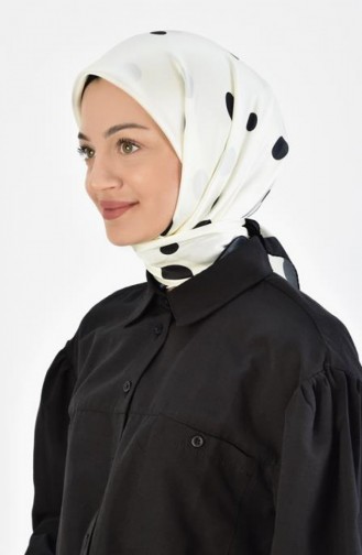 Siyah Beyaz Eşarp Serisi D 15 Sıyahbeyazesarp D 15
