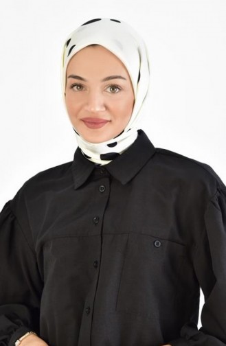 Siyah Beyaz Eşarp Serisi D 15 Sıyahbeyazesarp D 15