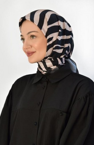 Siyah Beyaz Eşarp Serisi D 19 Sıyahbeyazesarp D 19