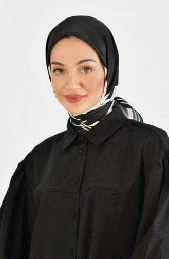 Siyah Beyaz Eşarp Serisi D 20 Sıyahbeyazesarp D 20