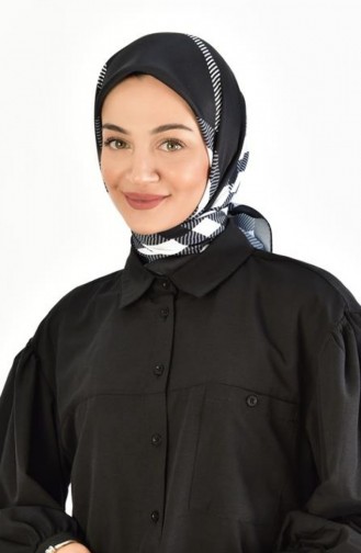 Siyah Beyaz Eşarp Serisi D 6 Sıyahbeyazesarp D 6