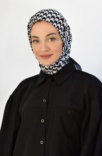 Siyah Beyaz Eşarp Serisi D 7 Sıyahbeyazesarp D 7