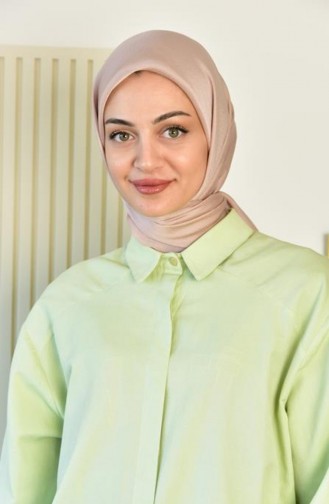 Janjan Satin Evening Dress Scarf Biscuit Beige Janjanesarp00 024 4184