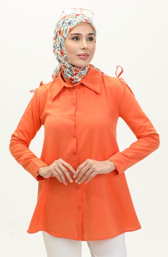 Basic-Hemd 0222-02 Orange 0222-02