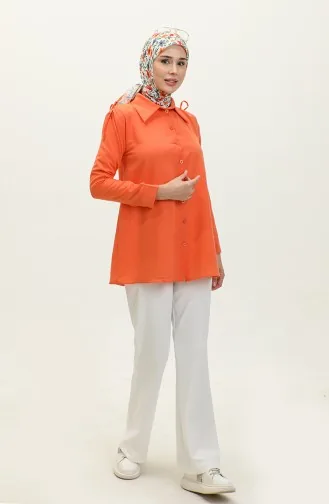 Basic-Hemd 0222-02 Orange 0222-02